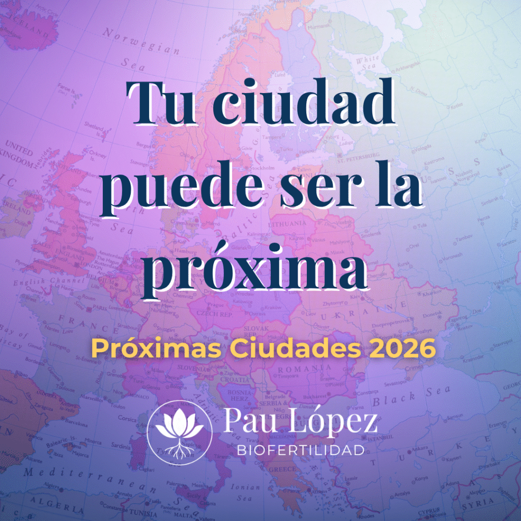 Eventos presenciales de fertilidad consciente Pau López